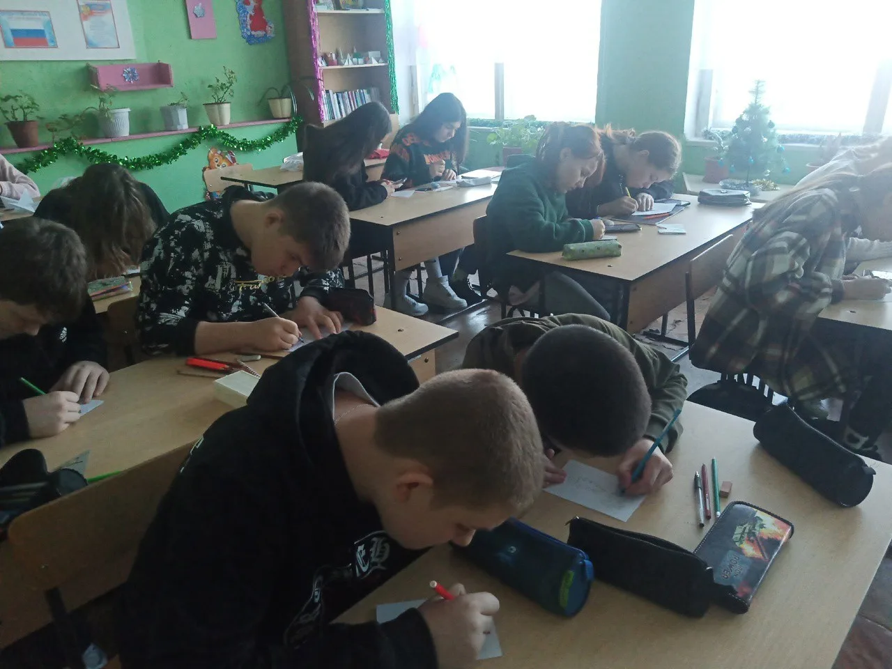 "Новогодние письма солдатам".